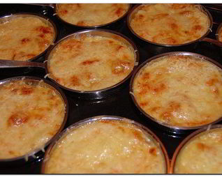 Жюльен с курицей и грибами из простых продуктов