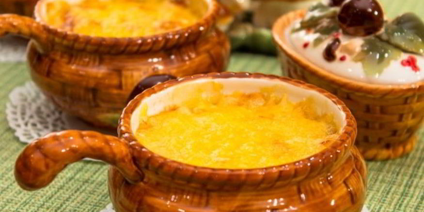 Рецепт жюльена с курицей и грибами