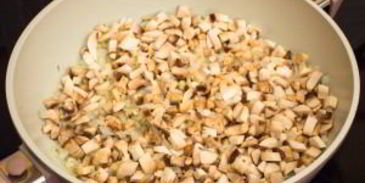 жюльен с курицей и грибами